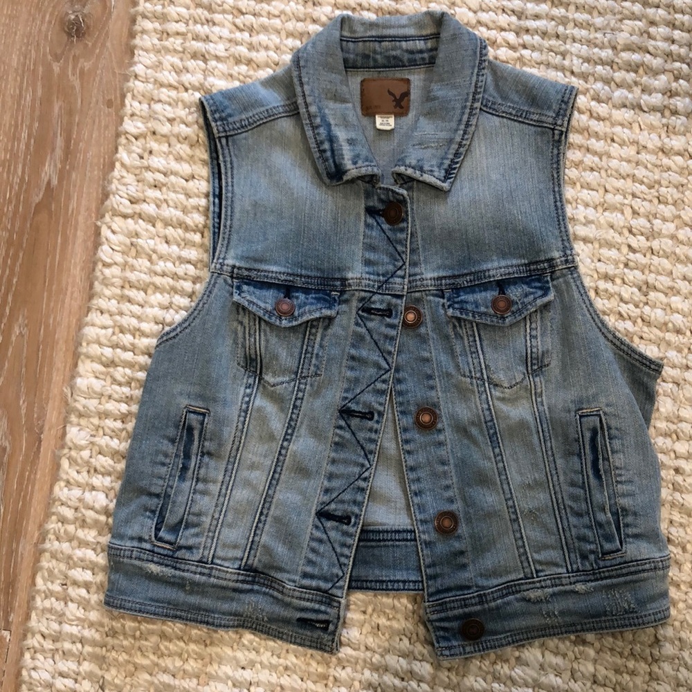 Denim vest